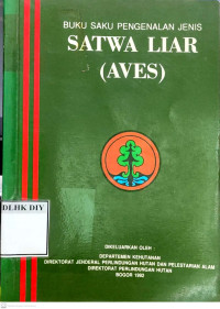 Image of BUKU SAKU PENGENALAN JENIS SATWA LIAR (AVES)