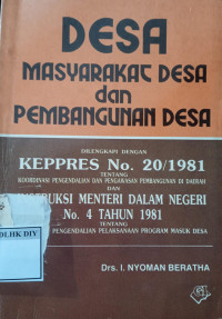 Image of Desa Masyarakat Desa dan Pembangunan Desa