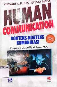 Image of HUMAN COMMUNICATION KONTEKS-KONTEKS KOMUNIKASI
