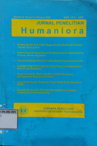 Image of JURNAL PENELITIAN Humaniora