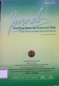 Image of JURNAL PENELITIAN HUTAN DAN KONSERVASI ALAM
