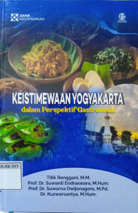 Image of KEISTIMEWAAN YOGYAKARTA DALAM PERSPEKTIF GASTRONOMI