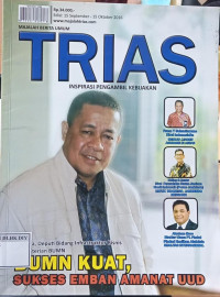 Image of MAJALAH BERITA UMUM TRIAS INSPIRASI PENGAMBIL KEBIJAKAN