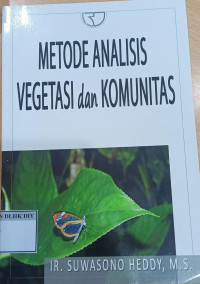 Image of METODE ANALISIS VEGETASI DAN KOMUNITAS