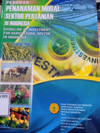 Image of Pedoman Penanaman Modal Sektor Pertanian di Indonesia