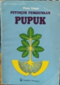 Image of PETUNJUK PENGGUNAAN PUPUK