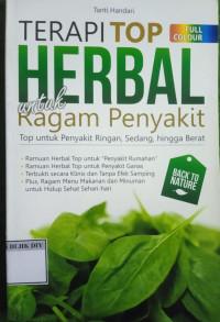 Image of TERAPI TOP HERBAL UNTUK RAGAM PENYAKIT